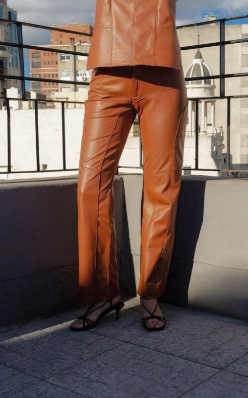 Pantalon de cuero Fiyi Suela